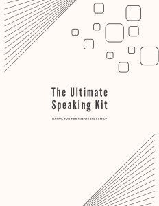 Workbook cover: “Captivate & Convert: The Signature Talk Workbook” — frameworks, storytelling prompts, and CTA templates for building a signature talk that inspires and converts.